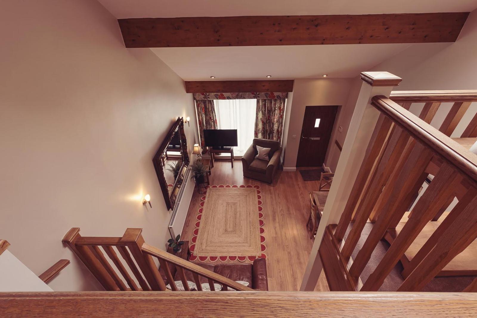 Longlands Inn & Cottages Carnforth Luaran gambar Interior of a chalet